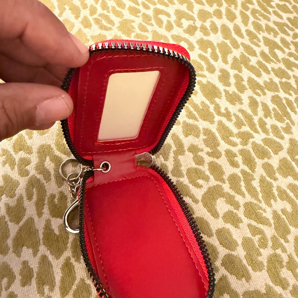 Red Keychain Wallet - Picture 5 of 8